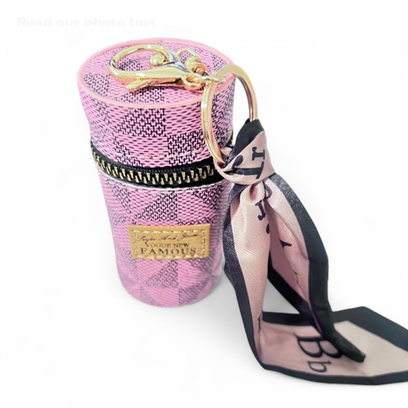 Lip Bundle-1 Kylie Jenner Lipstick, 4 Glosses, 1 Scrub, & 2 Key/Bag Holders - Picture 2 of 7